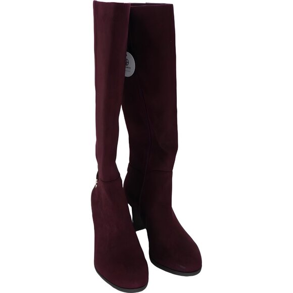 Giani Bernini Adonnys Memory-Foam Dress Boots Wine Women's US 9.5M - Picture 1 of 6